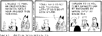 looking stupid